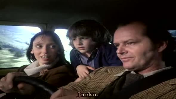 The Shining (Osvícení Záře) klasický horor 1980 JACK NICHOLSON (Vložené CZ tit ) DVDrip  avi